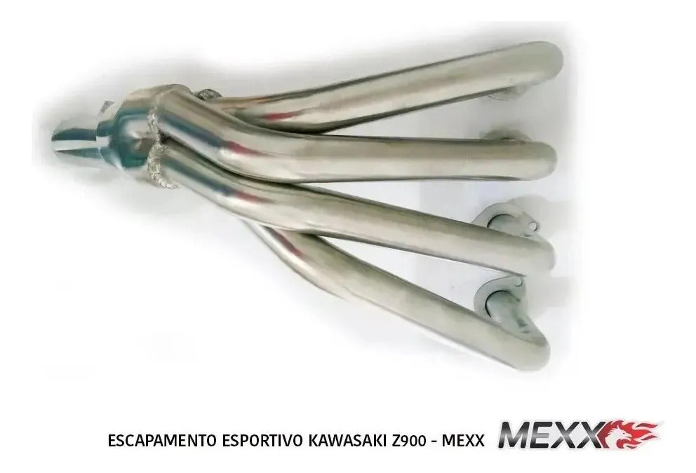 Escapamento Full Completo Mexx Kawasaki Z900 Taylor Made