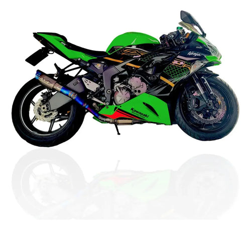 Escapamento Full Mexx Kawasaki Ninja Zx-6r 636 Titânio