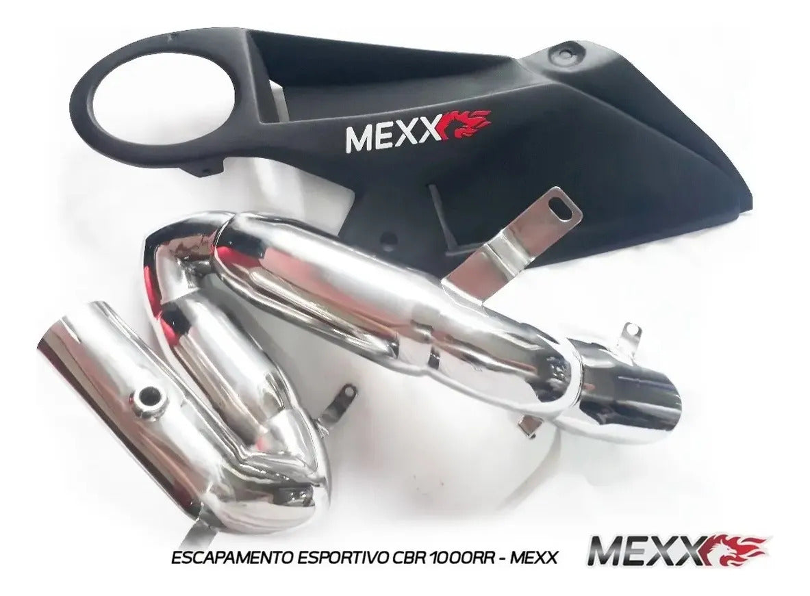 Escapamento Esportivo Mexx Honda Cbr 1000rr 2008 A 2011