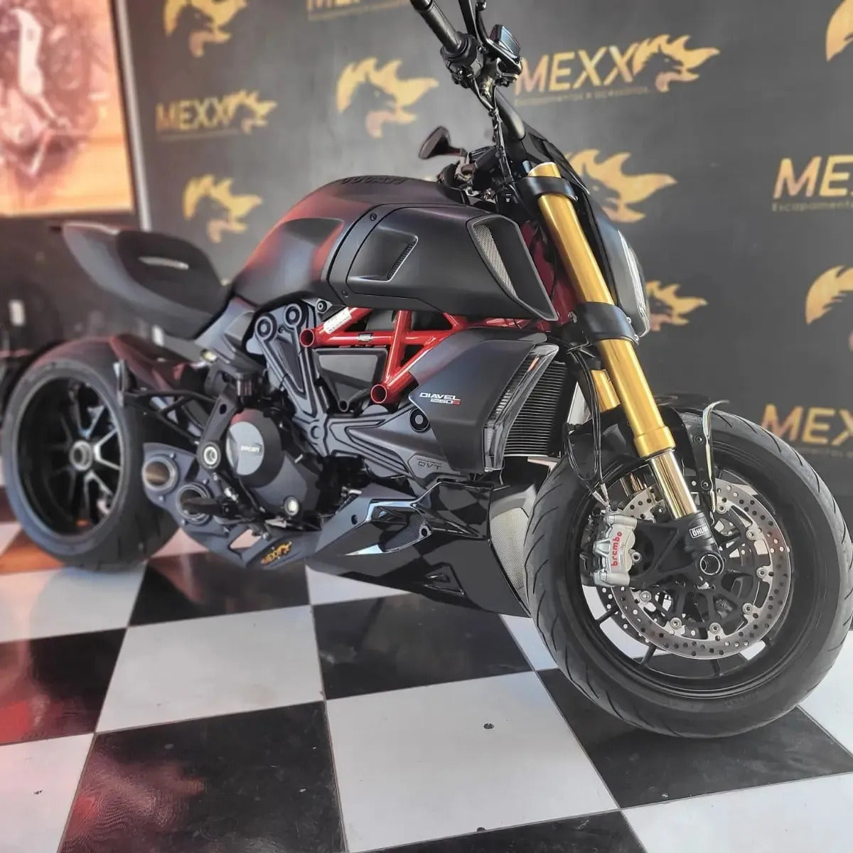 Escapamento Esportivo Ducati Diavel Taylor Made Mexx 19 A 22