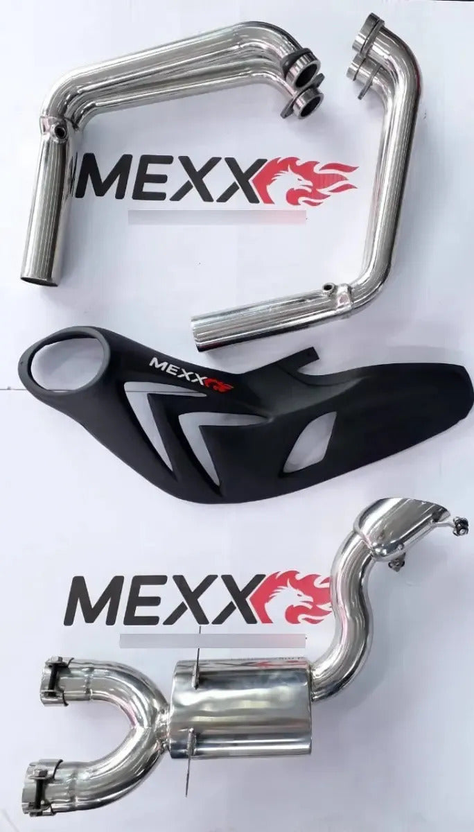 Sport Slip-On Mexx Ninja ZX-10R 2021 to 2022 Inox 304