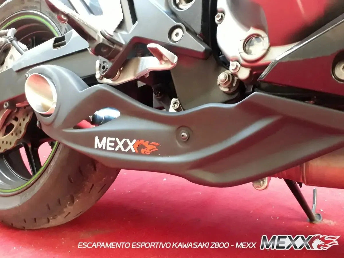 Slip-On Deportivo Mexx BMW S1000RR 2017 a 2018 Inox