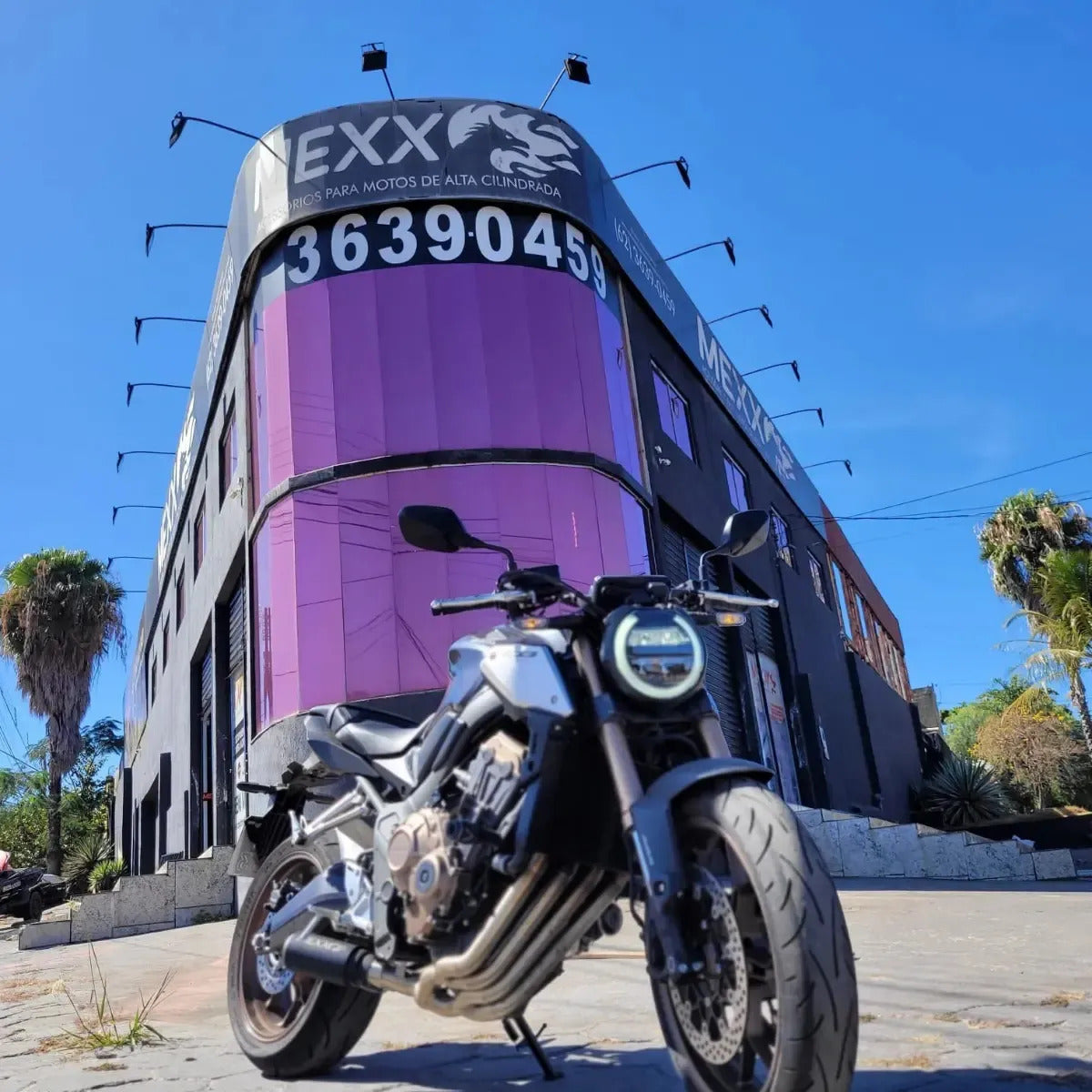 Ligne d'Échappement Complète Mexx Honda CB 650R Bomber Inox 304