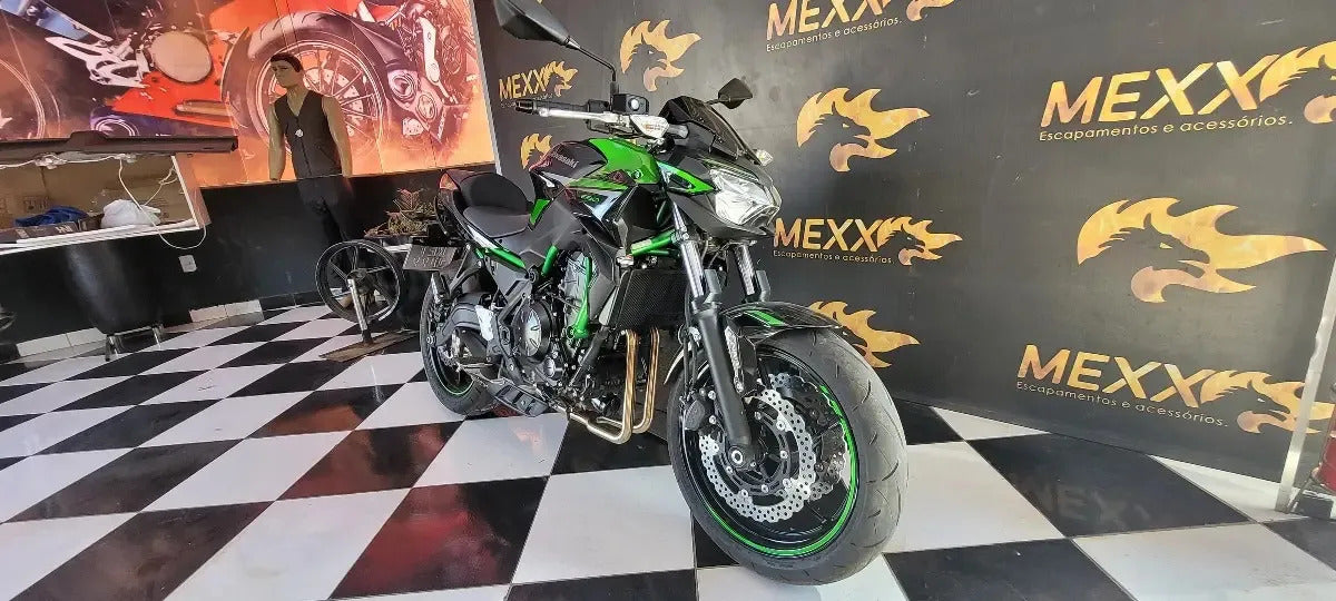 Escapamento Full Completo Mexx Kawasaki Z650 Taylor Made