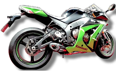 Escapamento Esportivo Mexx Taylormade Kawasaki Zx10  Cod.111