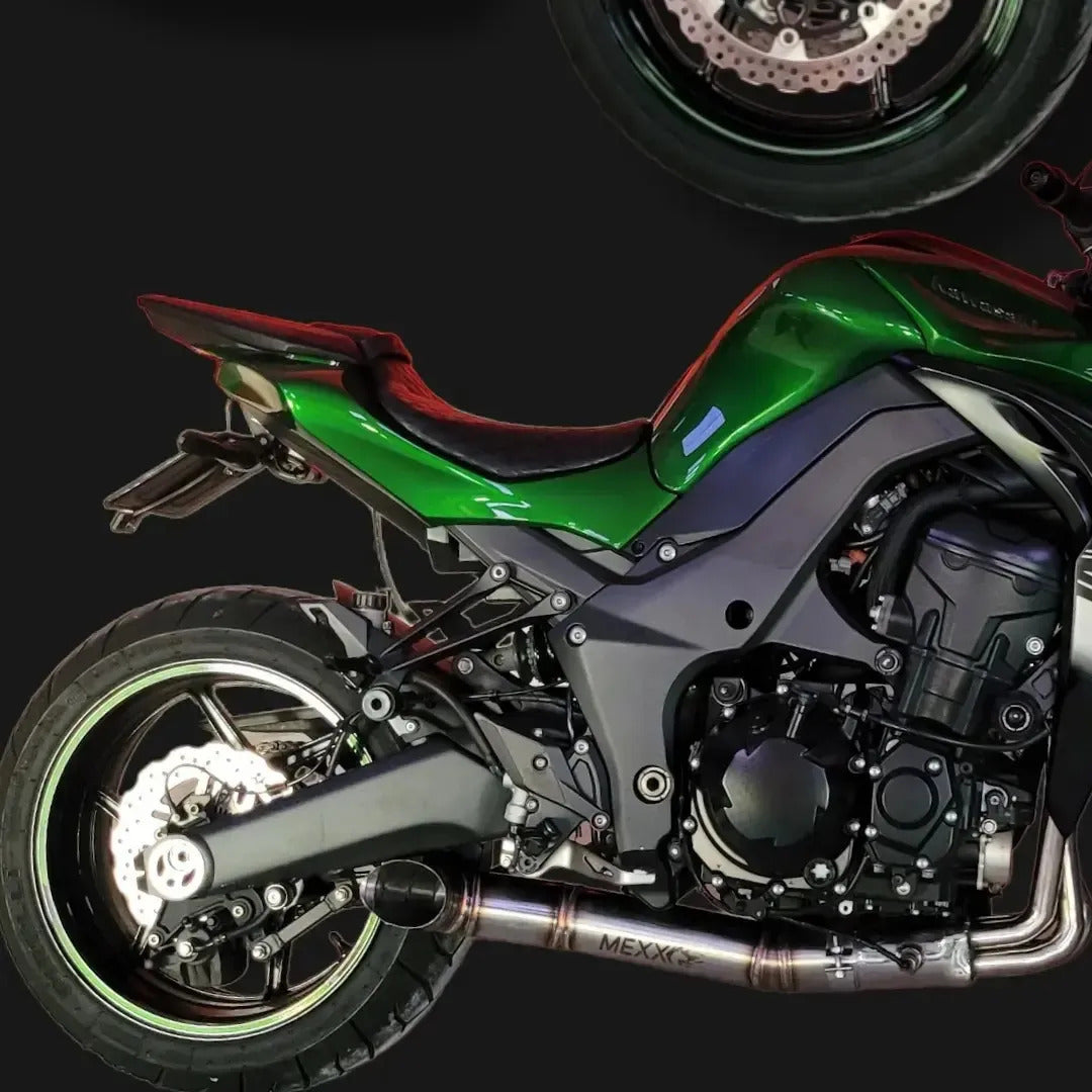 Full Exhaust System Mexx Kawasaki Z1000 Inox
