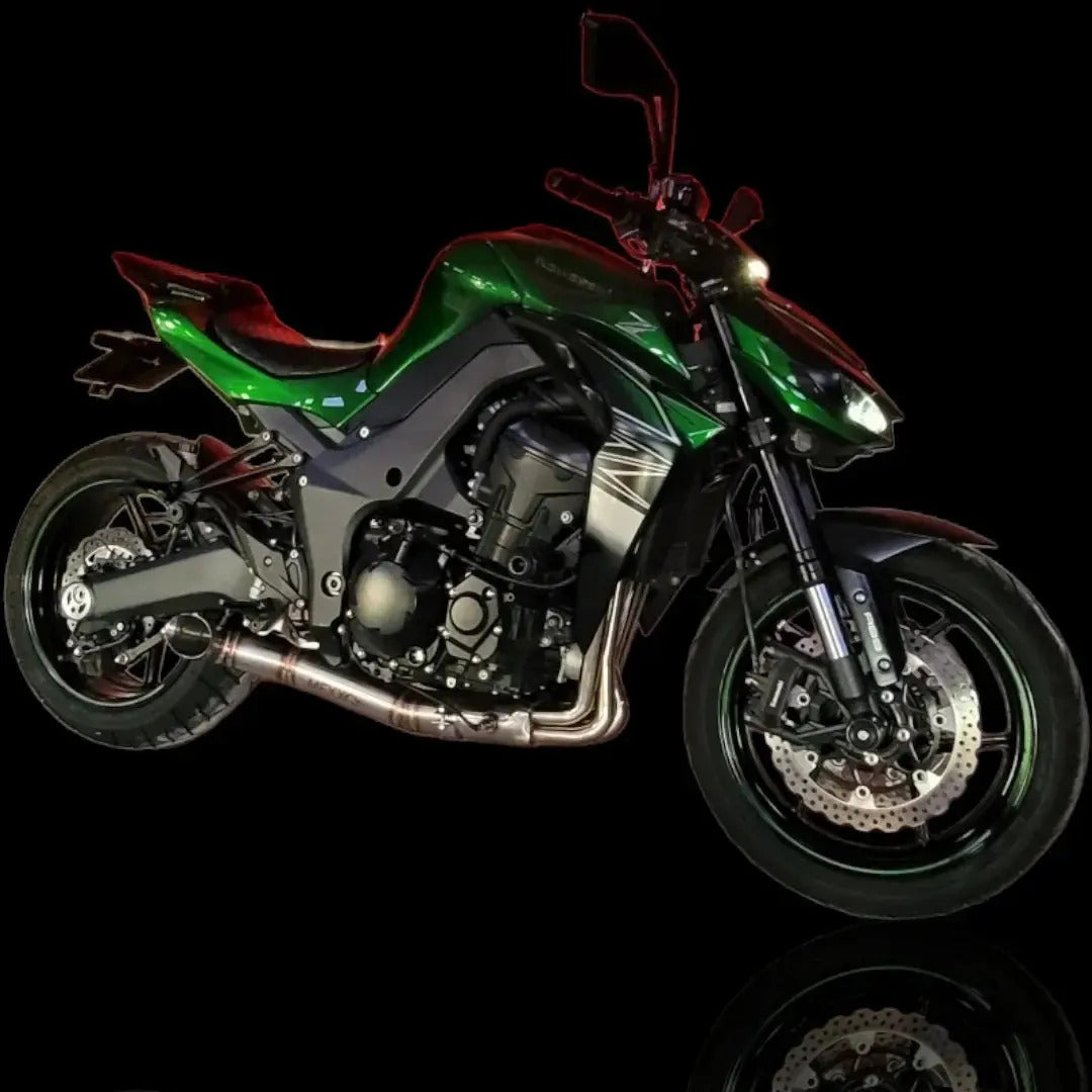 Full Exhaust System Mexx Kawasaki Z1000 Inox