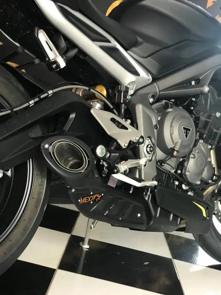 Escapamento Esportivo Taylor Made Mexx Street Triple 765