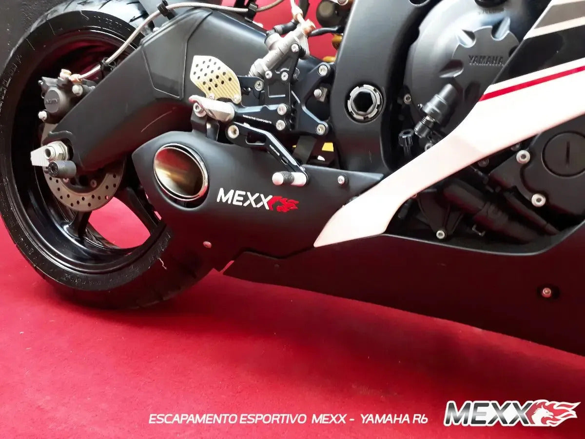 Slip-On Deportivo Mexx Yamaha YZF-R6 2008 a 2016