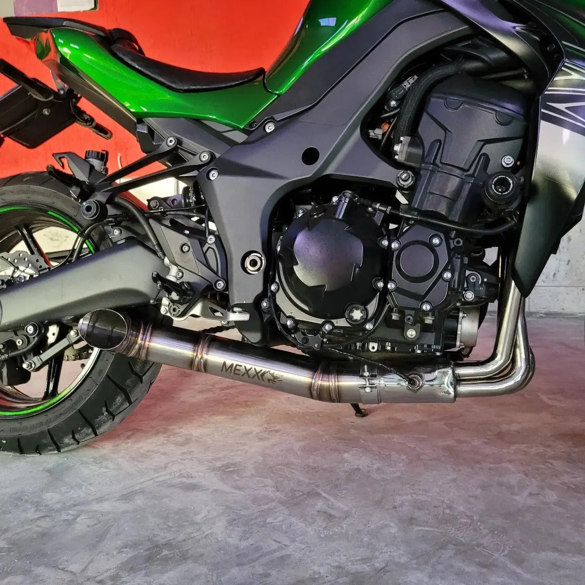 Full Exhaust System Mexx Kawasaki Z1000 Inox