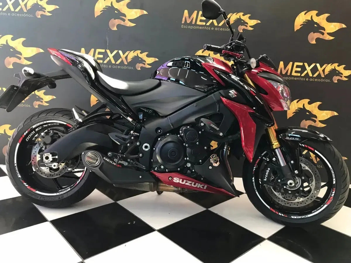 Sport Slip-On Mexx Suzuki GSX-S 1000 2016 to 2026 Inox