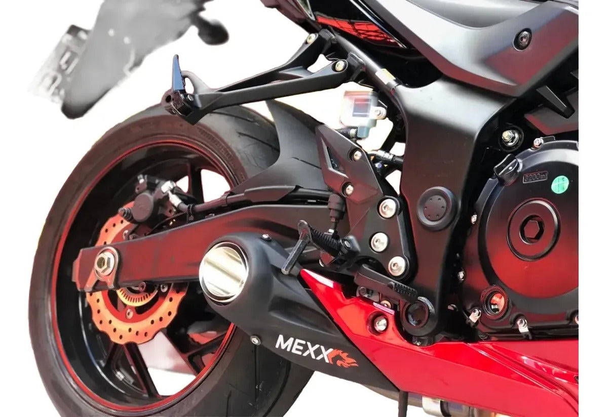 Escapamento Full Completo Mexx Suzuki Gsx-s 750 Taylor Made