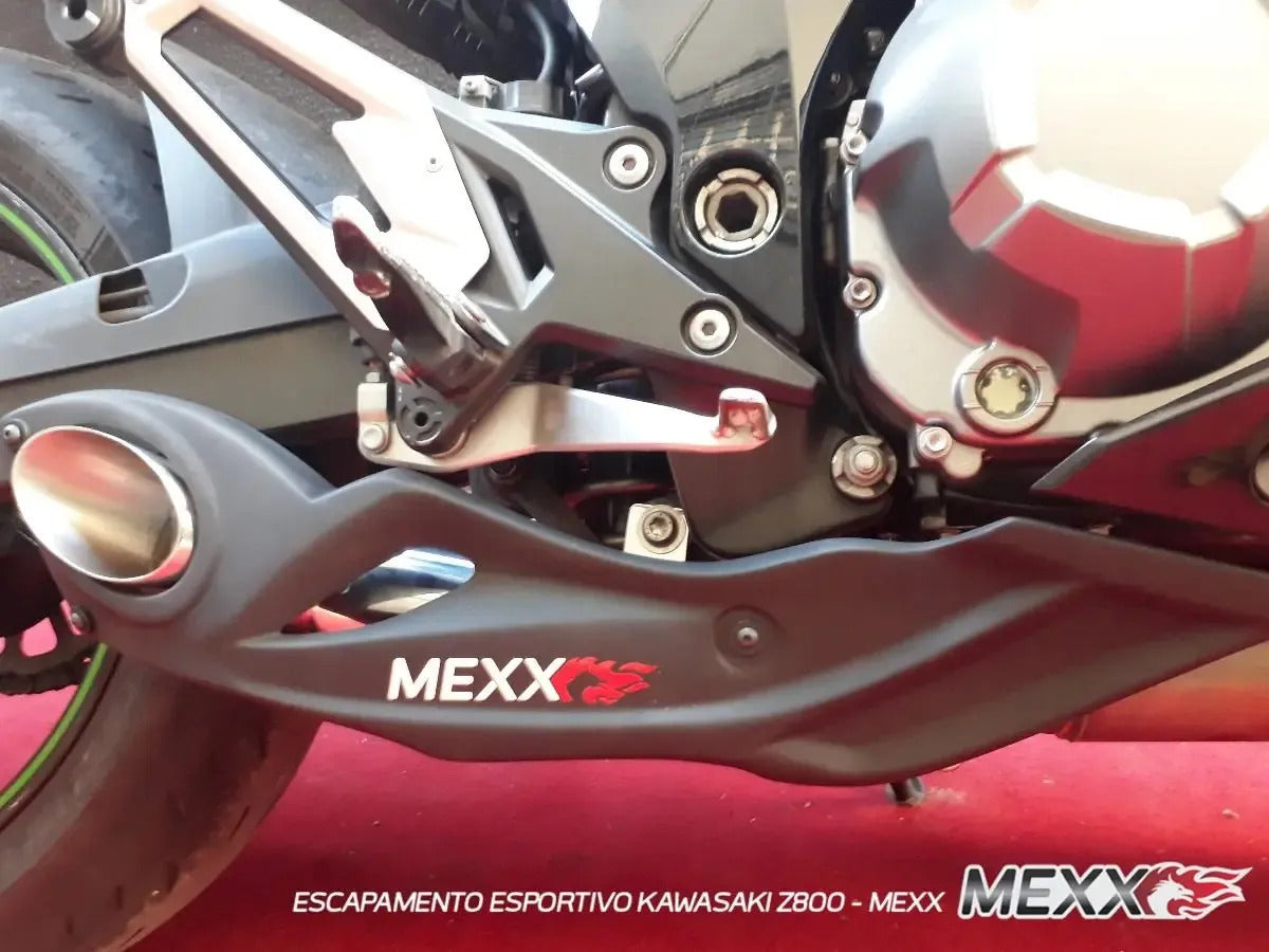 Slip-On Deportivo Mexx BMW S1000RR 2017 a 2018 Inox