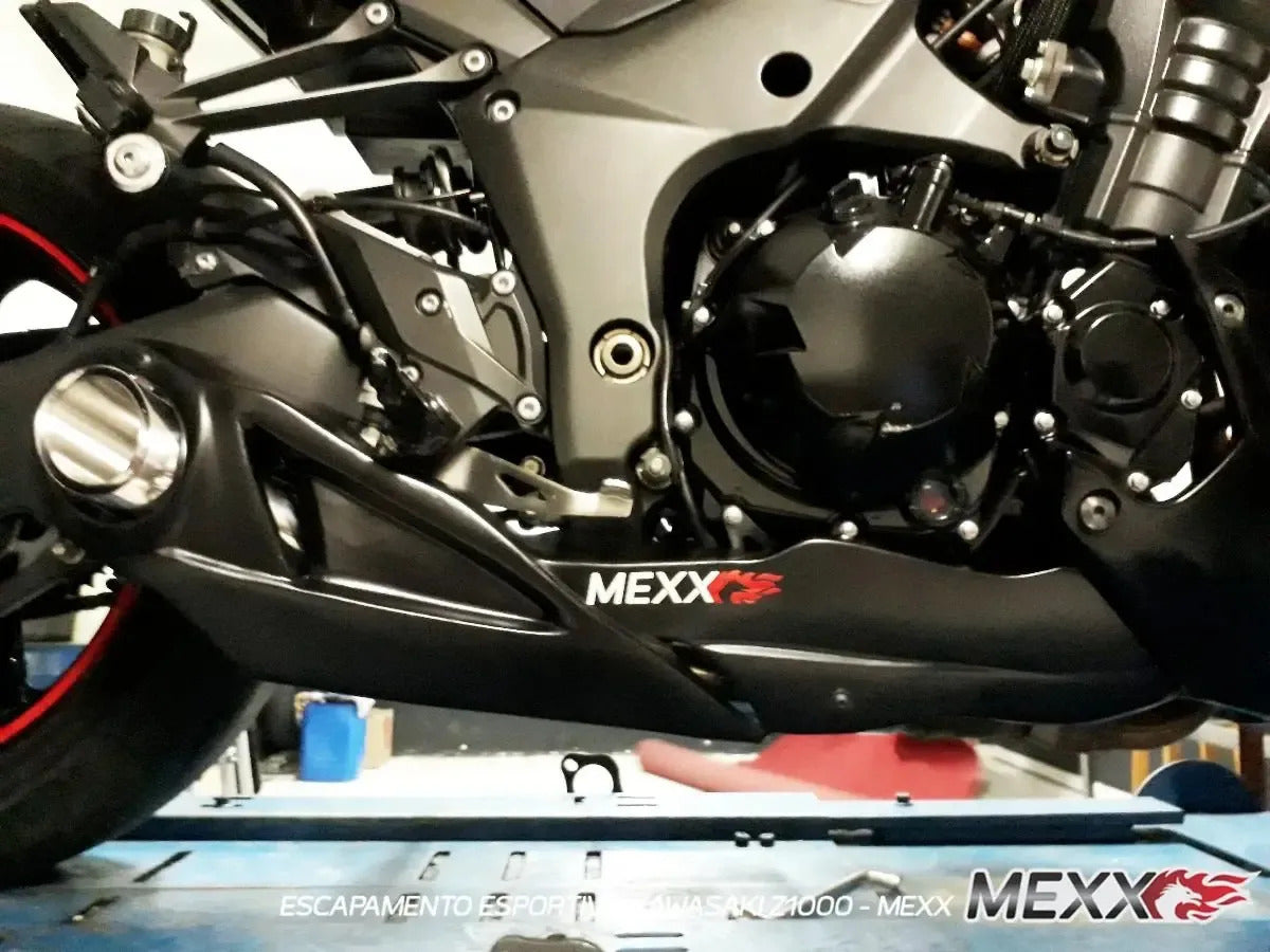 Escapamento Esportivo Taylor Made Mexx Kawasaki Z1000