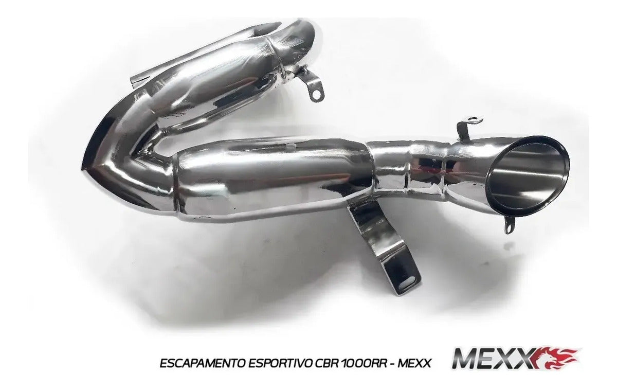 Escapamento Esportivo Mexx Honda Cbr 1000rr 2008 A 2011