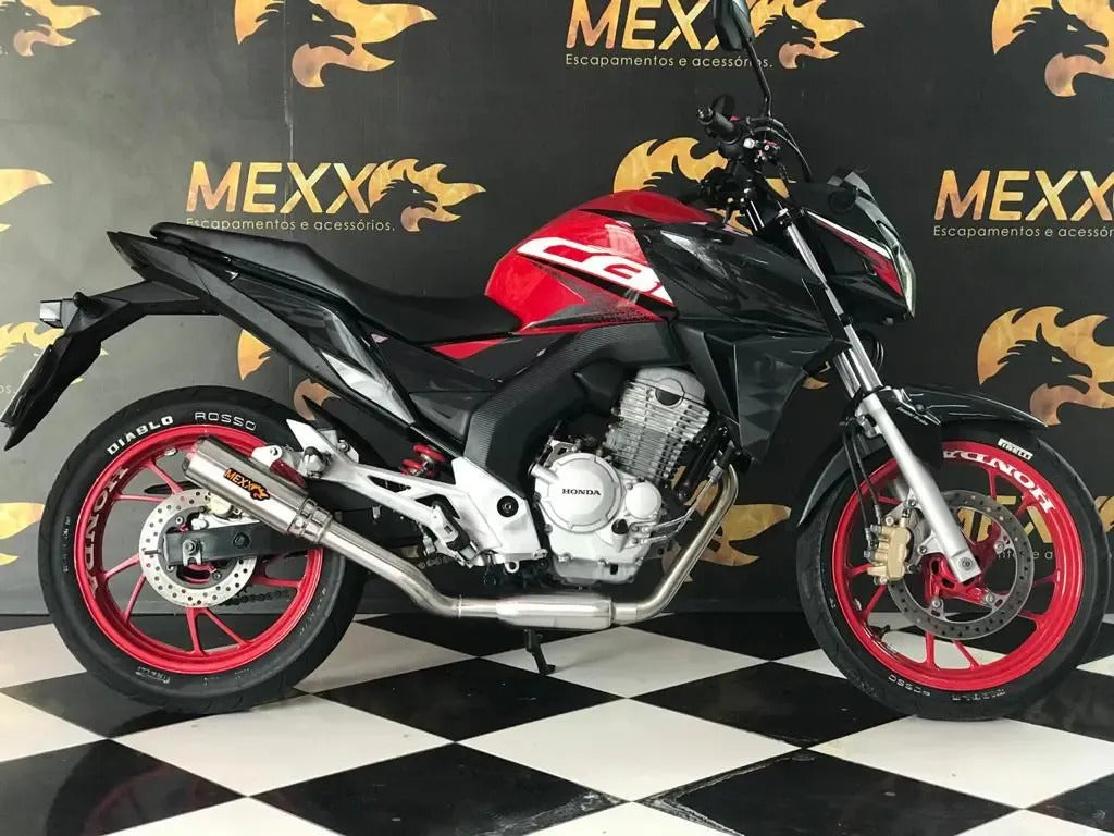 Sport Slip-On Mexx Honda CB 300F Twister Inox 304