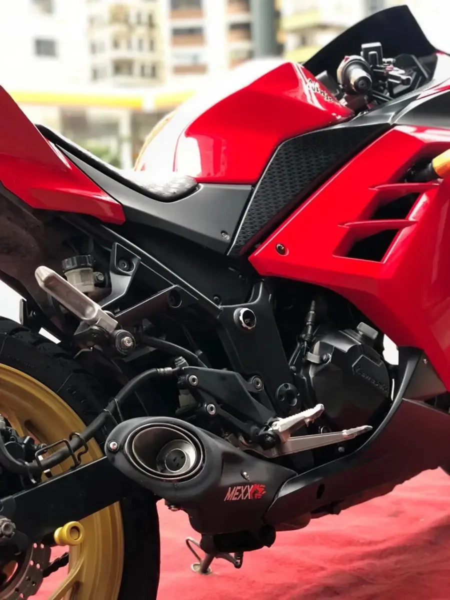 Ponteira Esportiva Mexx Kawasaki Ninja 300 Inox 304