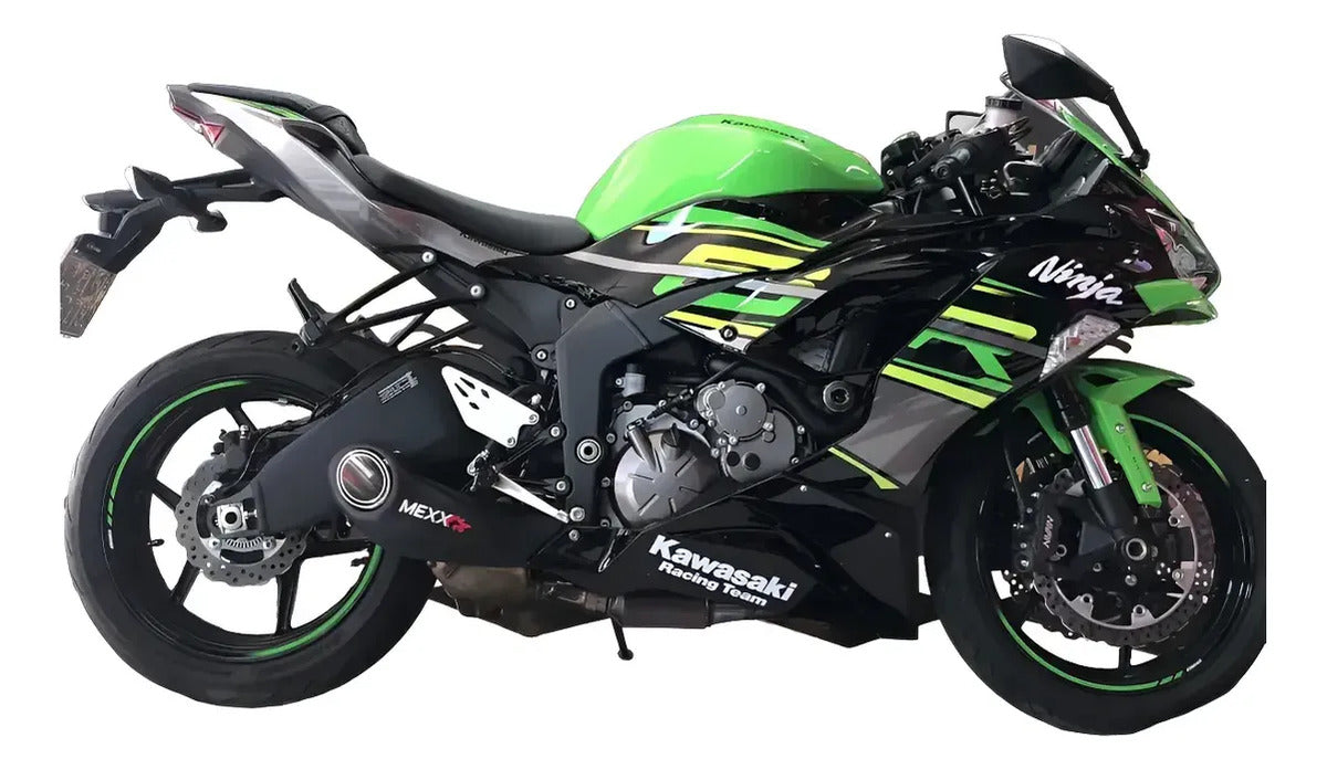 Ponteira Esportiva Mexx Kawasaki Ninja Zx-6r 636 Inox 304