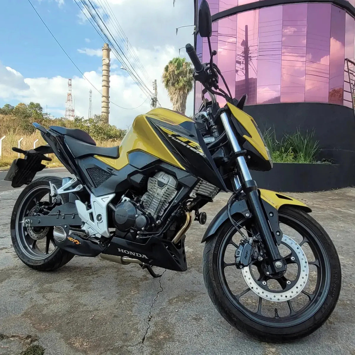 Sport Exhaust Mexx Honda CB 300F Twister Inox 304