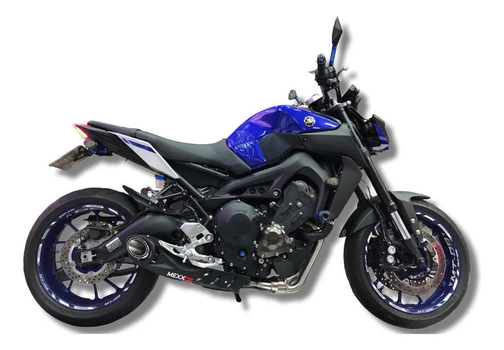 Full Exhaust System Mexx Yamaha MT-09 Taylor Made Inox