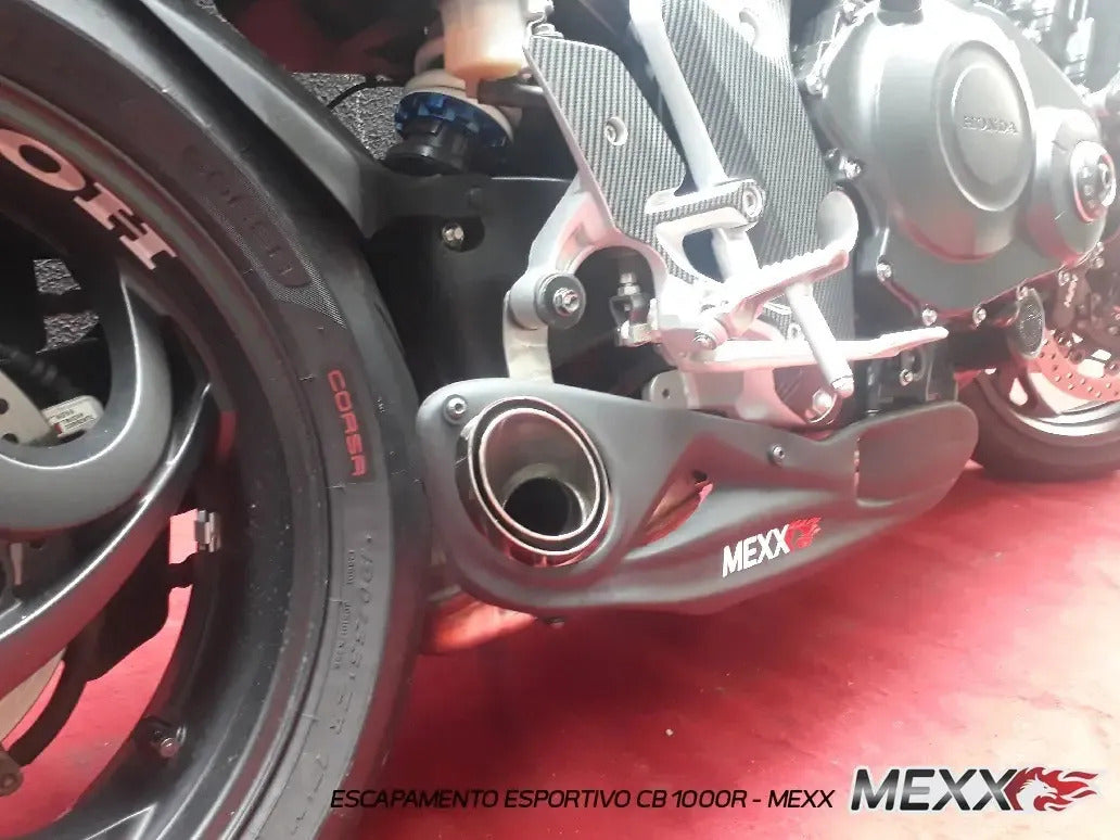 Honda CB 1000R Silencieux Slip-On Sport Mexx Inox