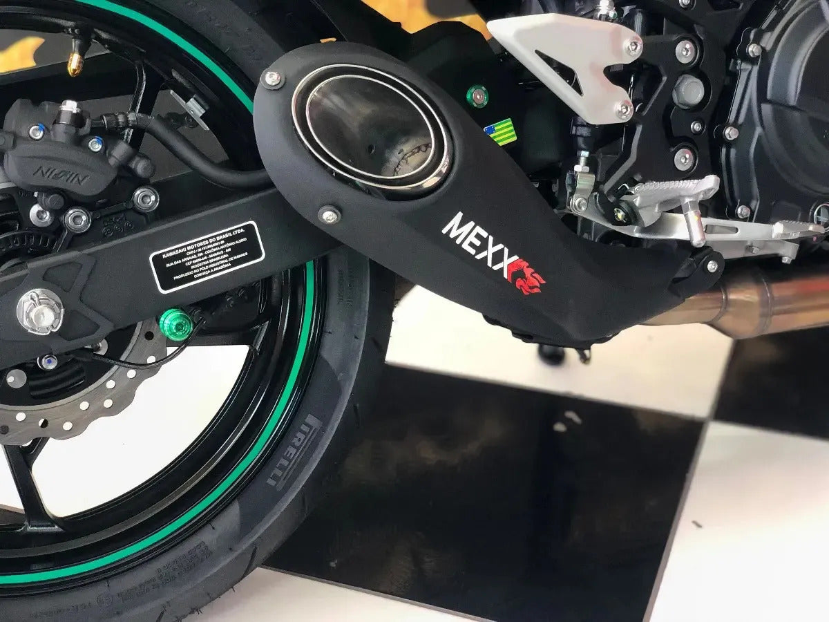 Ponteira Esportiva Taylor Made Mexx Kawasaki Z400 Inox 304