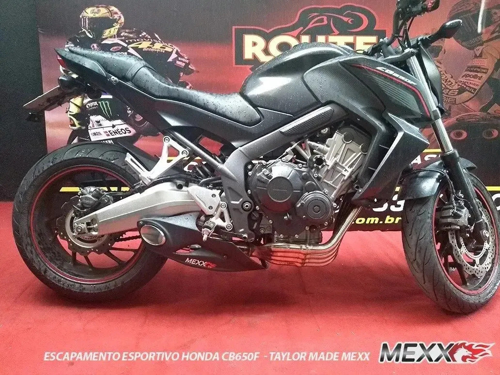 Escapamento Esportivo Mexx Honda Cb 650f 2019 A 2022