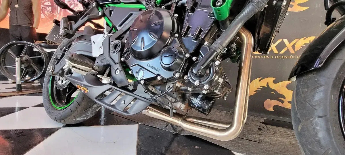Escapamento Full Completo Mexx Kawasaki Z650 Taylor Made