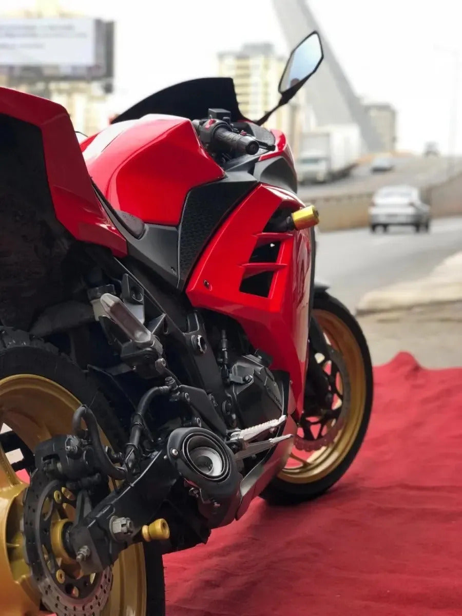 Ponteira Esportiva Mexx Kawasaki Ninja 300 Inox 304