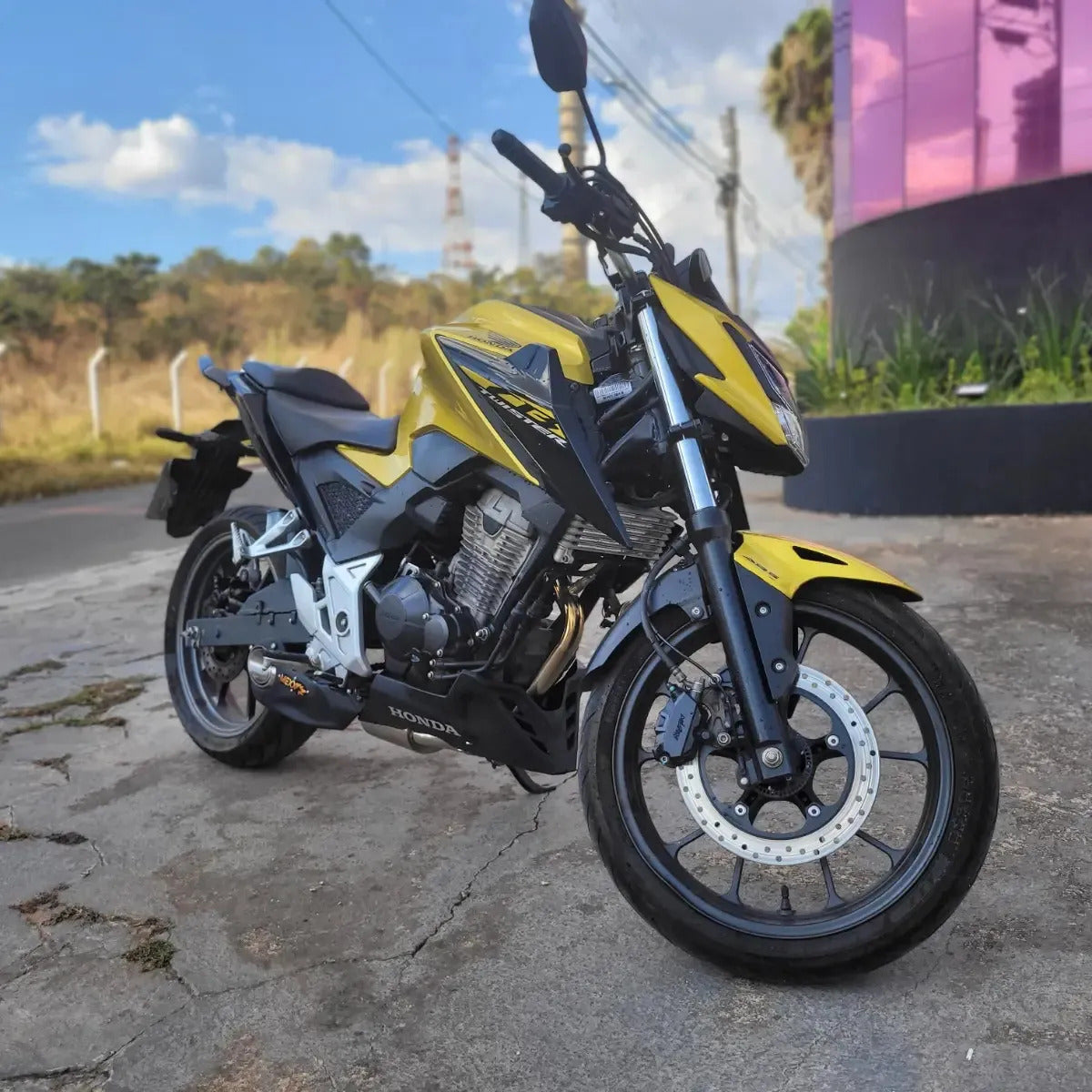 Sport Exhaust Taylor Made Mexx Honda CB 300F Twister