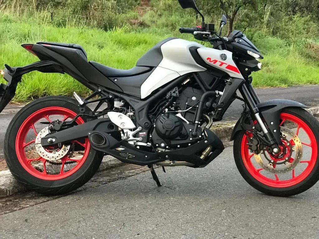Escapamento Full Completo Mexx Yamaha Mt-03 Taylor Made Inox