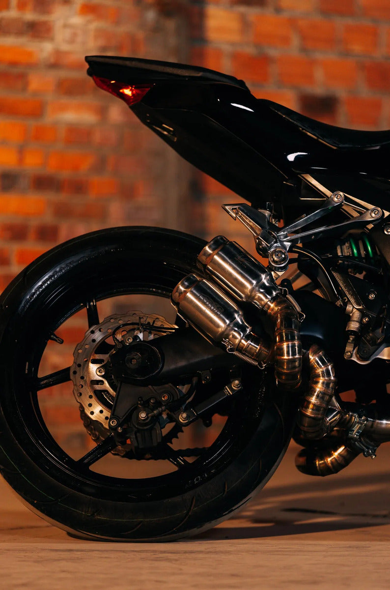 Full Exhaust System Expard Kawasaki Z1000 and Z1100 Inox