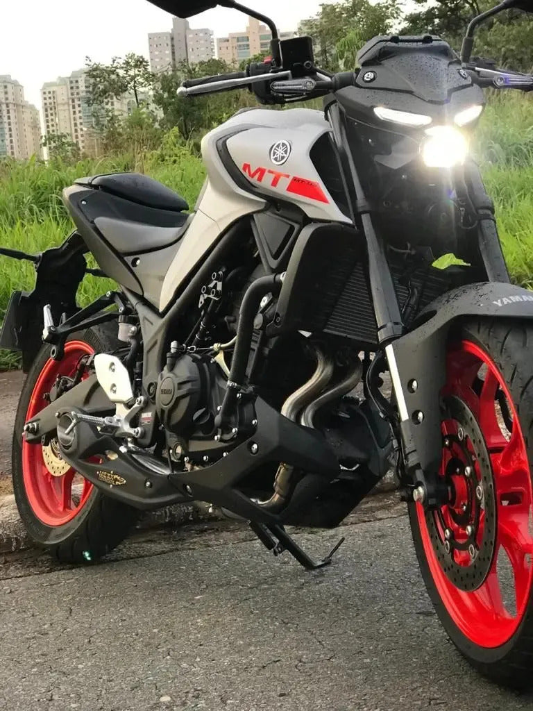 Escapamento Full Completo Mexx Yamaha Mt-03 Taylor Made Inox