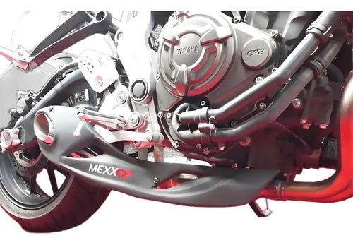 Escapamento Esportivo Mexx Yamaha Mt-07 2020 A 2026 Inox 304