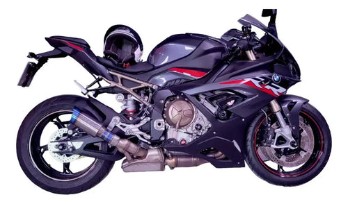 Ponteira Esportiva Mexx Dragon Em Titânio Bmw S1000rr