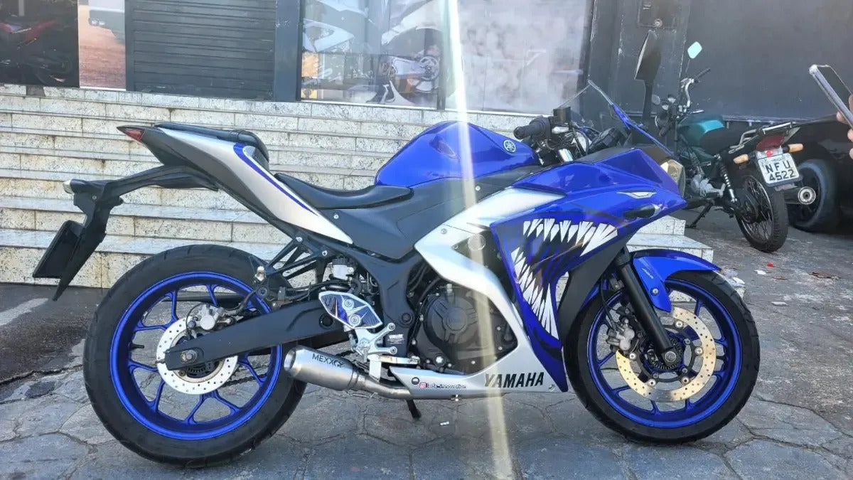 Full Exhaust System Mexx Yamaha R3 and MT-03 Bomber Inox