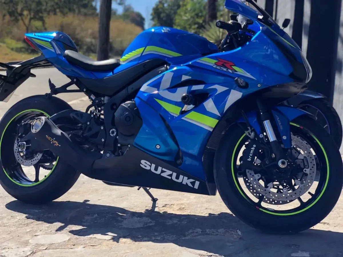 Slip-On Deportivo Mexx GSX-R 1000 SRAD 2006 a 2017 Inox 304