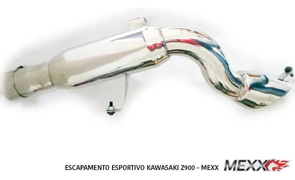 Full Exhaust System Mexx Kawasaki Z900 Inox 304