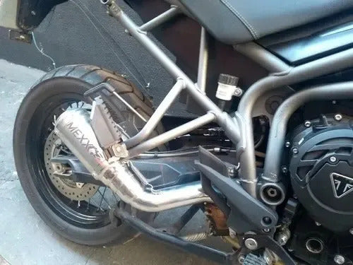 Escapamento Esportivo Bomber Mexx Triumph Tiger 800