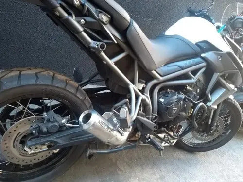 Escapamento Esportivo Bomber Mexx Triumph Tiger 800