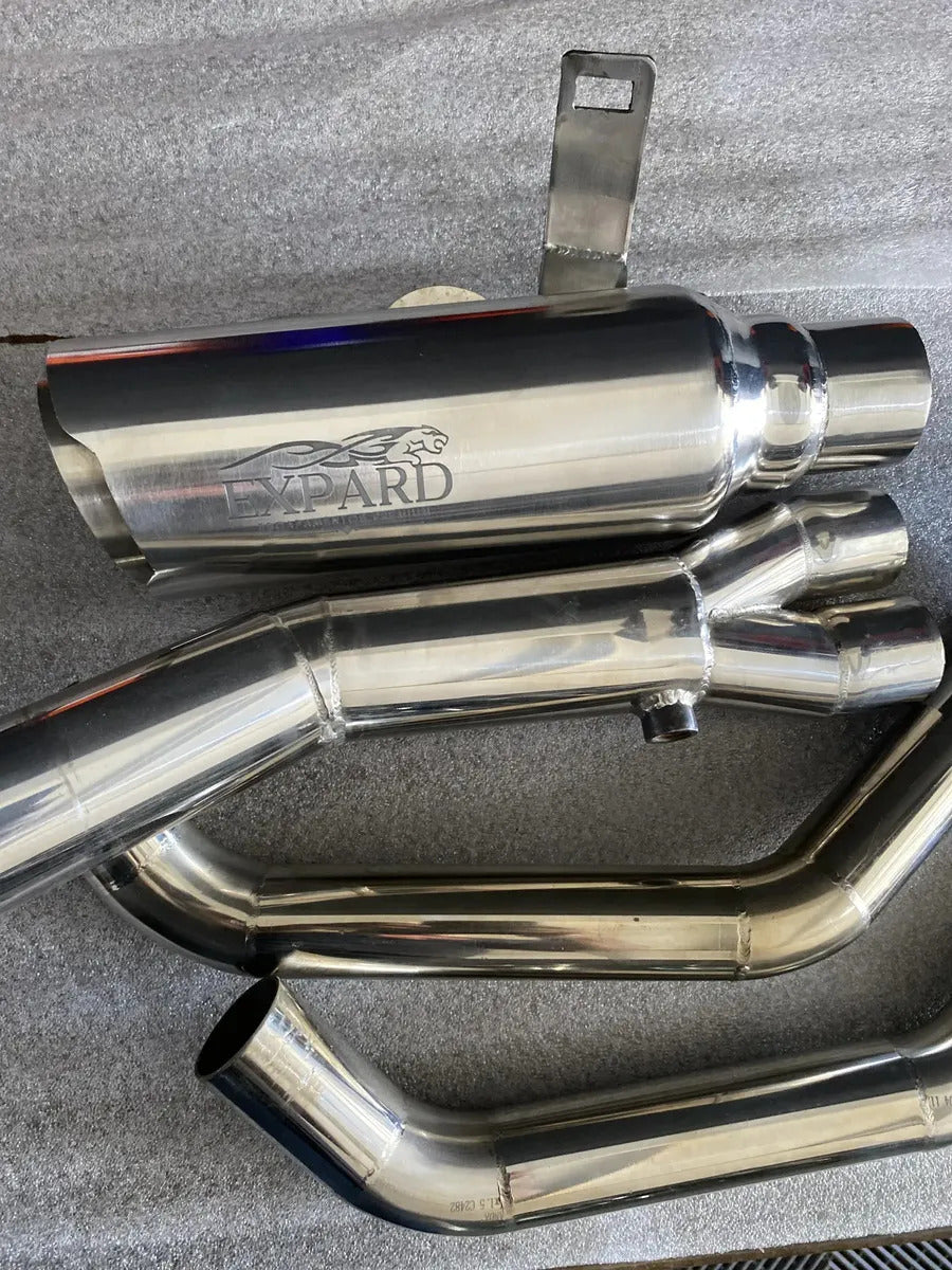 Escapamento Full Completo Expard Yamaha Mt-07 Inox 304