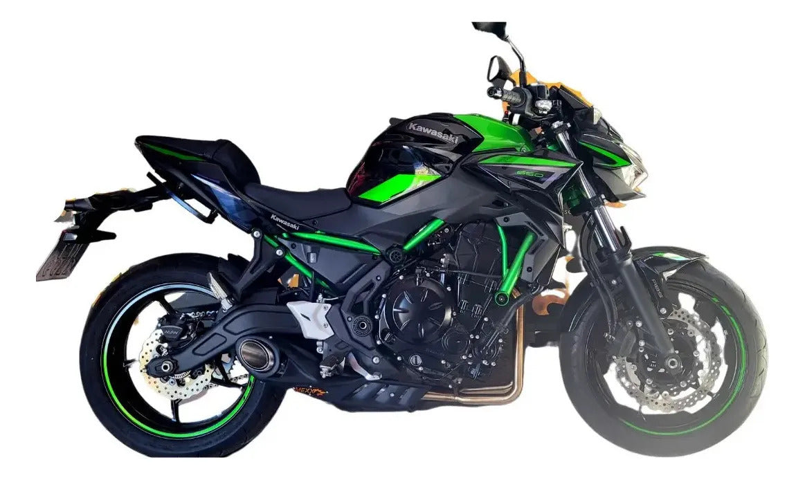 Escapamento Full Completo Mexx Kawasaki Z650 Taylor Made