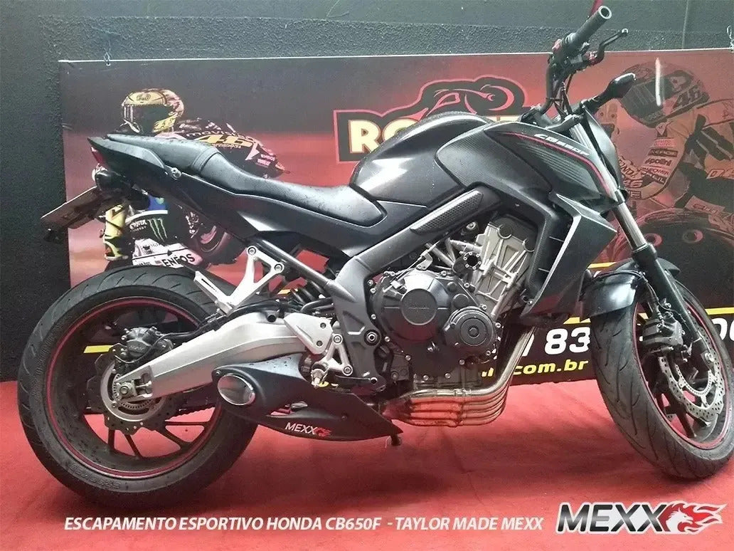 Escapamento Esportivo Mexx Honda Cb 650f 2019 A 2022