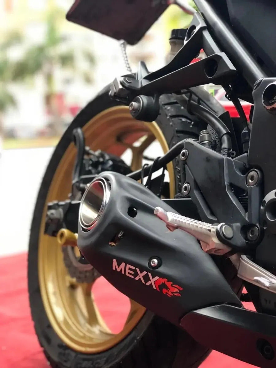 Ponteira Esportiva Mexx Kawasaki Ninja 300 Inox 304