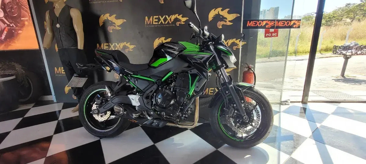 Escapamento Full Completo Mexx Kawasaki Z650 Taylor Made