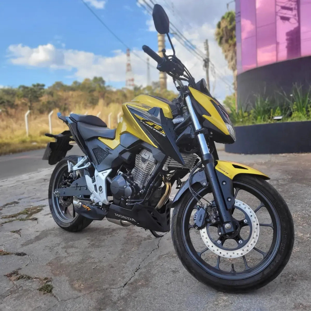 Escapamento Esportivo Taylor Made Mexx Honda Cb 300f Twister