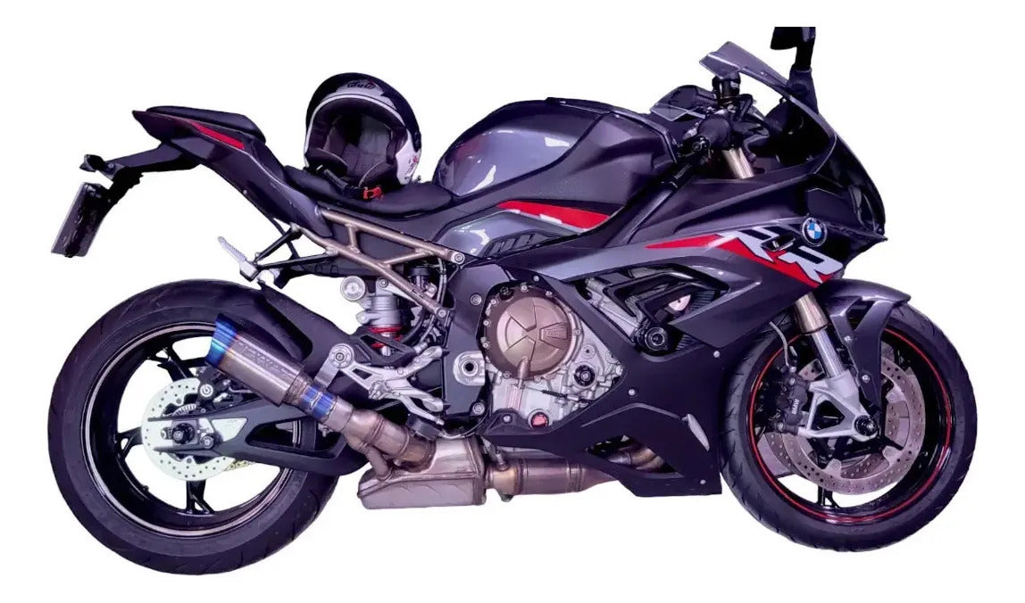 Ponteira Esportiva Mexx Dragon Em Titânio Bmw S1000rr