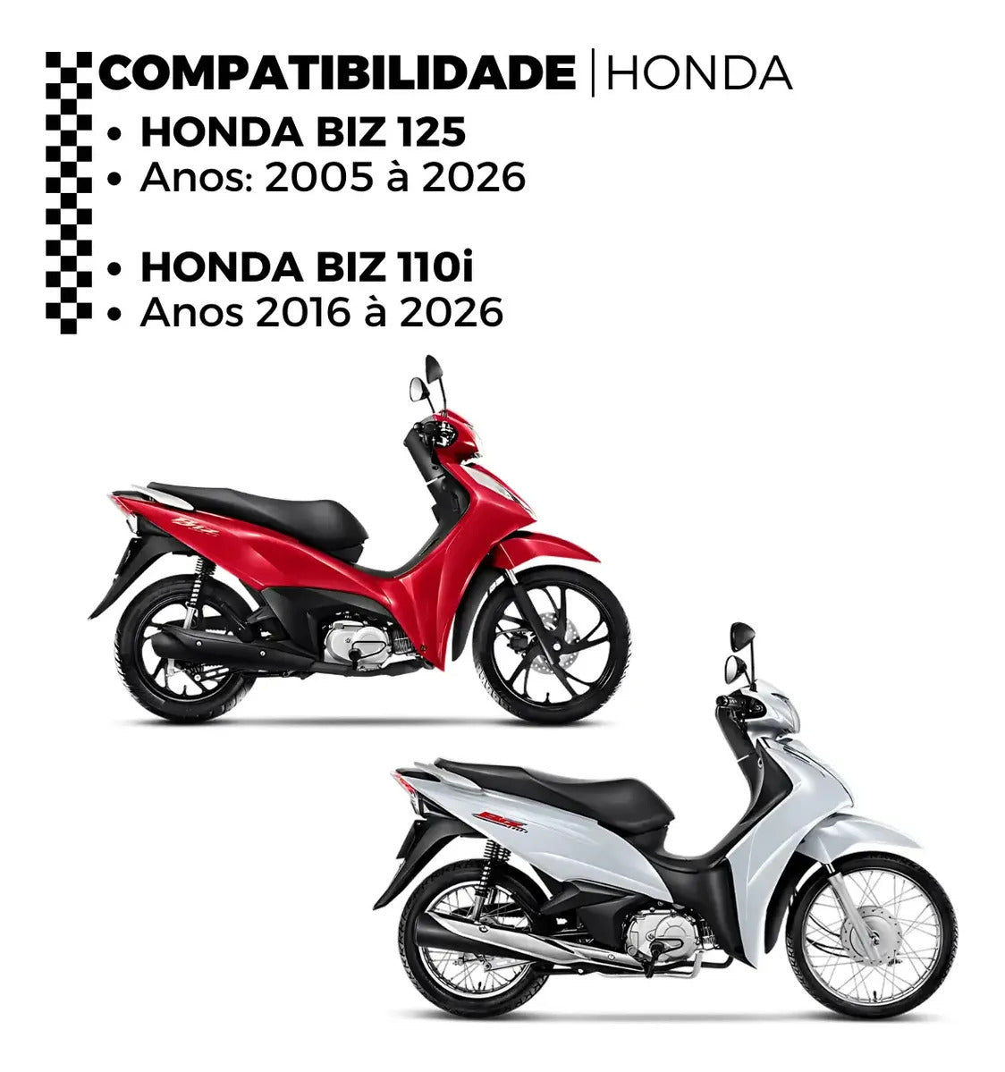 Kit Relação Transmissão Biz 125 Biz 110i Riffel 2005 A 2026