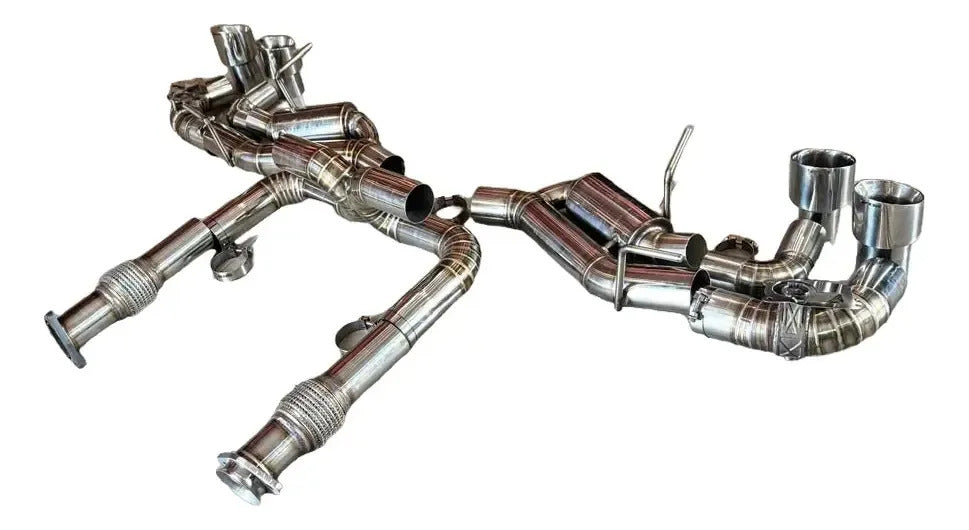 Sport Exhaust Corvette C8 Inox with Valve Mexx