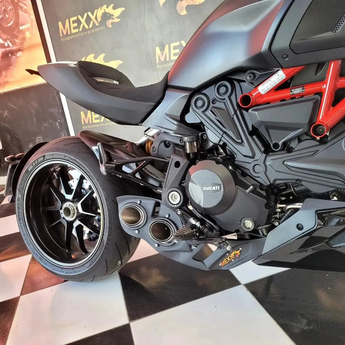 Escapamento Esportivo Ducati Diavel Taylor Made Mexx 19 A 22